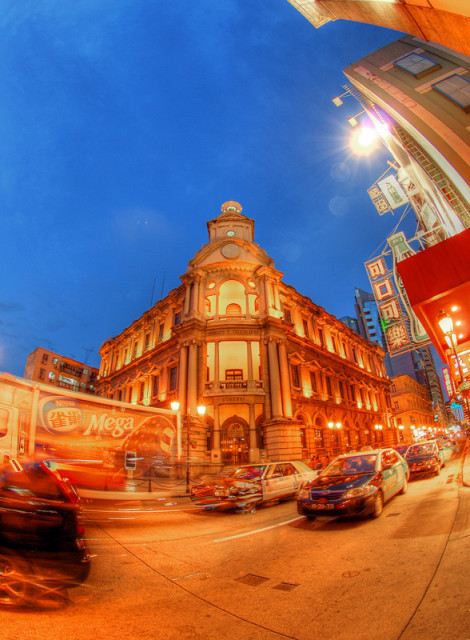 HDR- Macau Cityscape