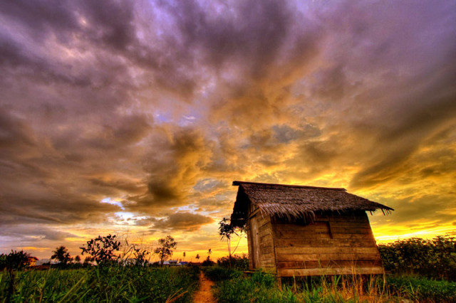 Gubuk Membara (HDR)