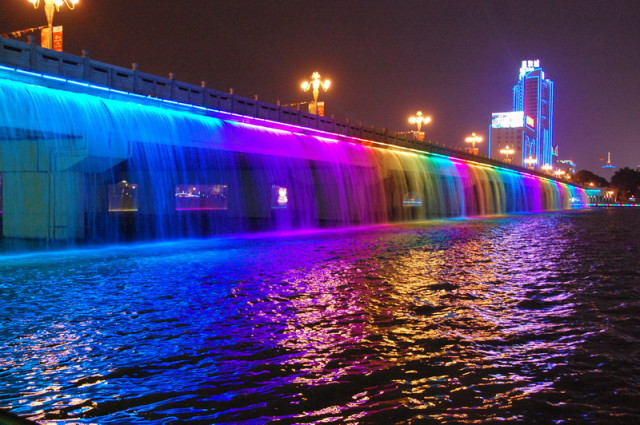 City Waterfall