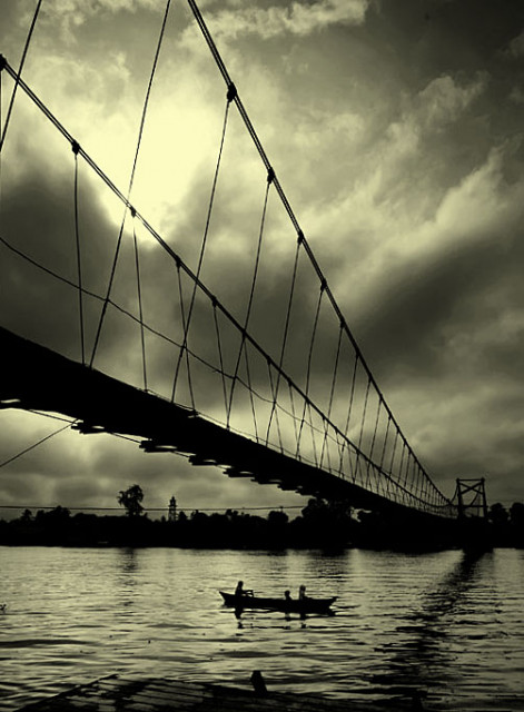 under the bridge