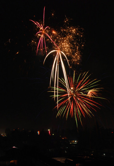 Kembang Api di Cisarua