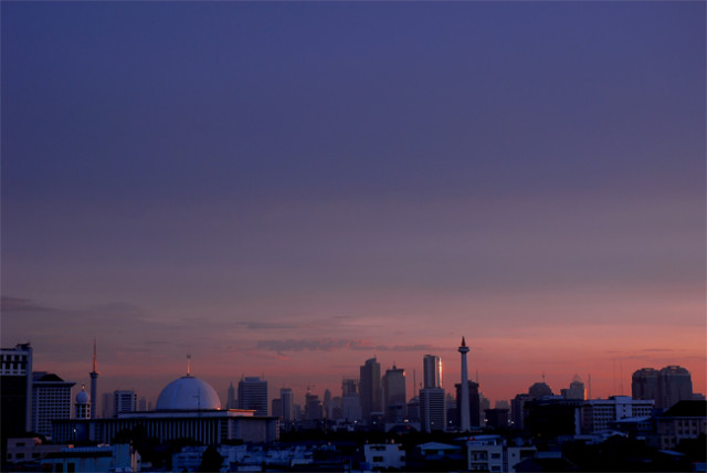 JAKARTA AT DAWN