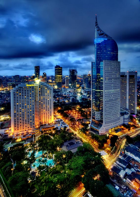 :: View From Sudirman Park ::