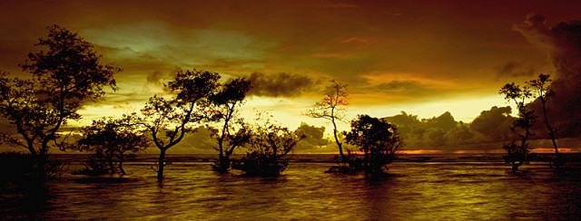 Senja di Carita