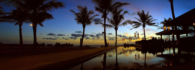 Sunset at Samaya Villa