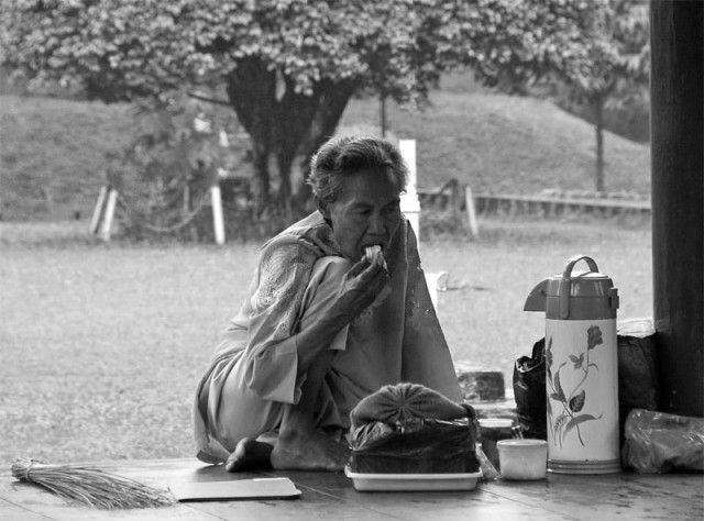 on the lunch