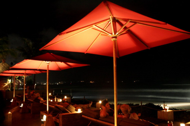 Red Umbrellas
