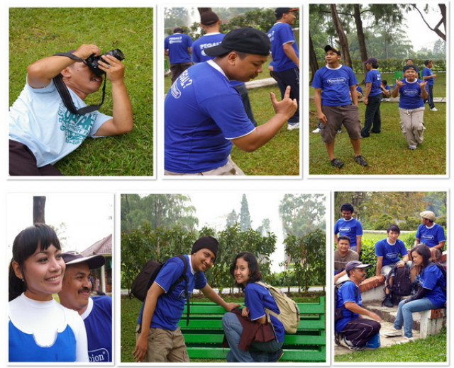 Pose para fotografer