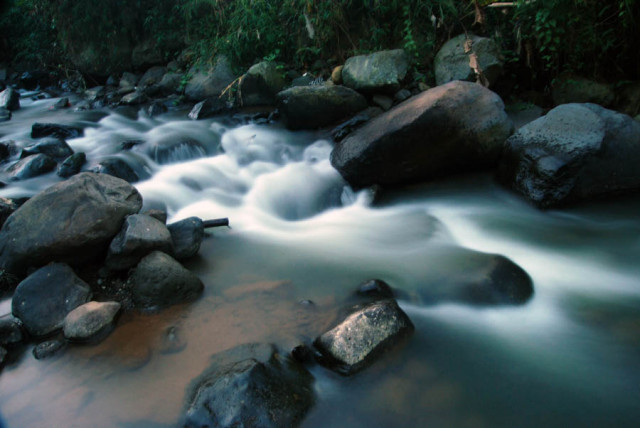 River flow...