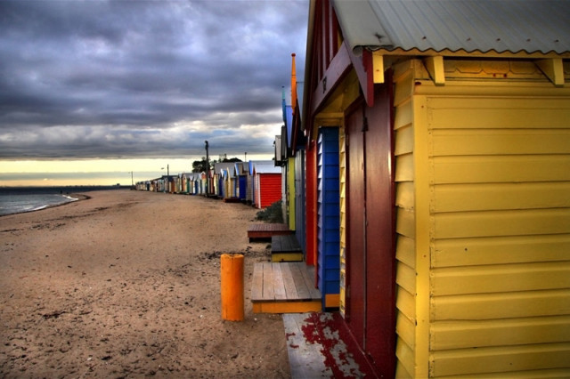 Colourful Beach Houses
