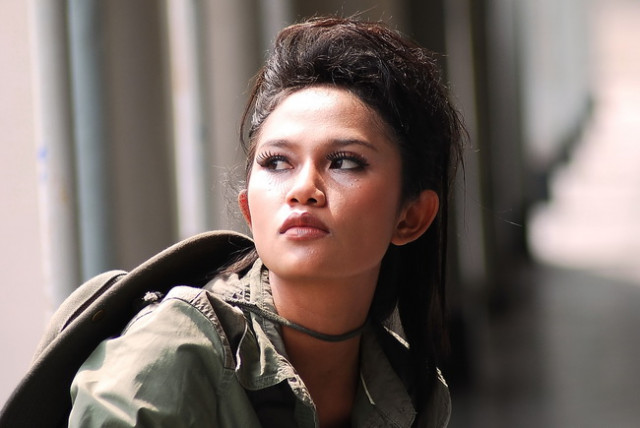 Mbak Hansip kenalanku...