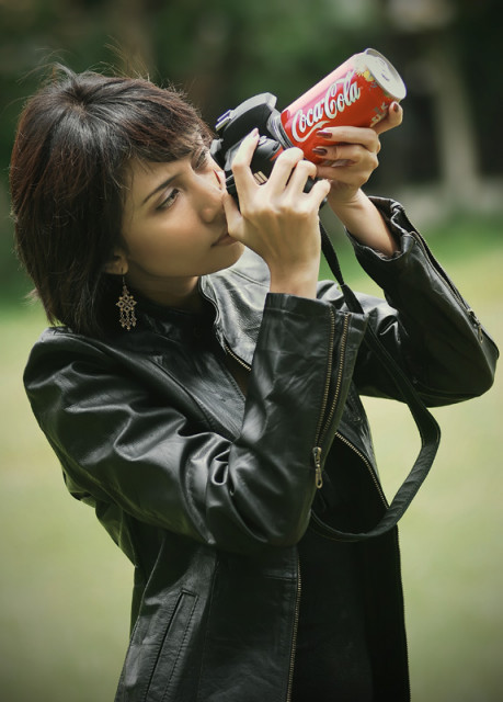 focus with coca cola