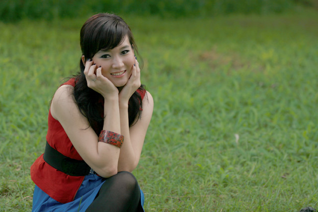 Senyum Inneke.......