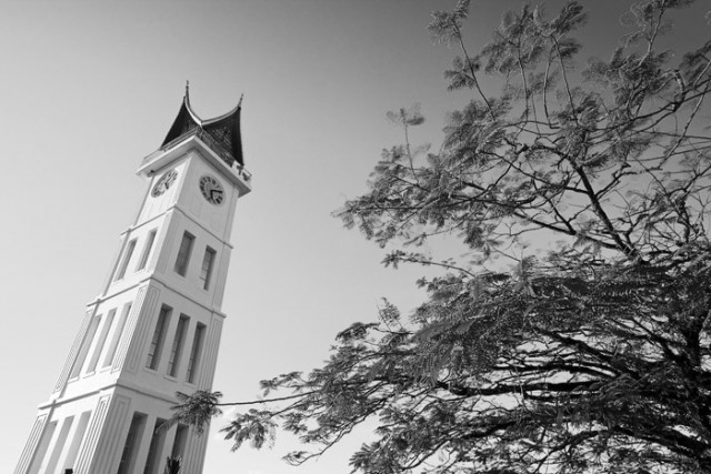Jam Gadang & a Tree