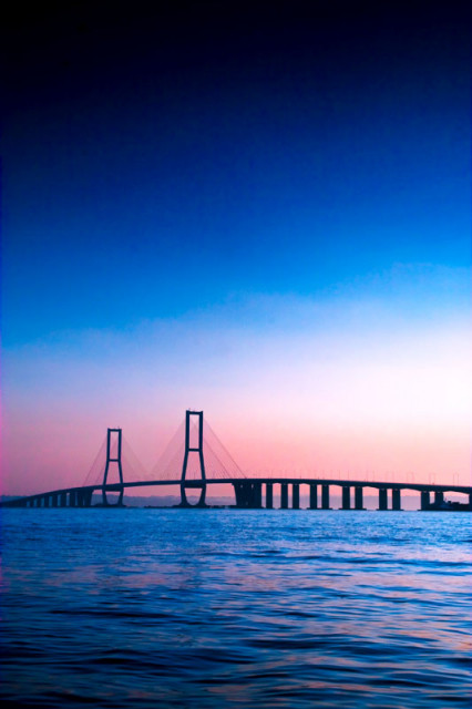 Sunrise At Suramadu