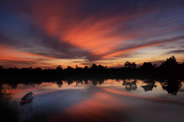 semburat senja ..