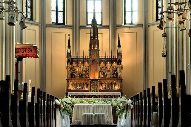 PREPARATION FOR A WEDDING