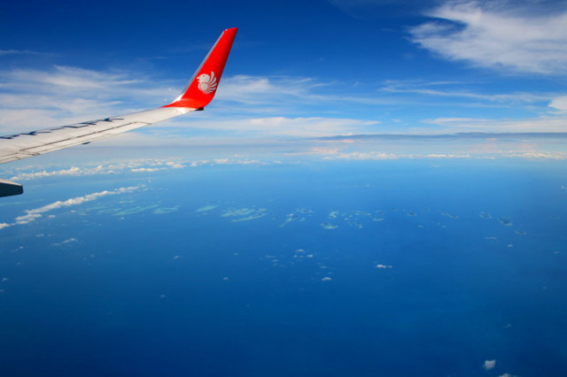 diatas gugusan pulau