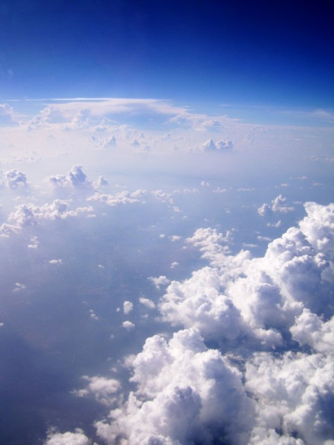 Into the sky