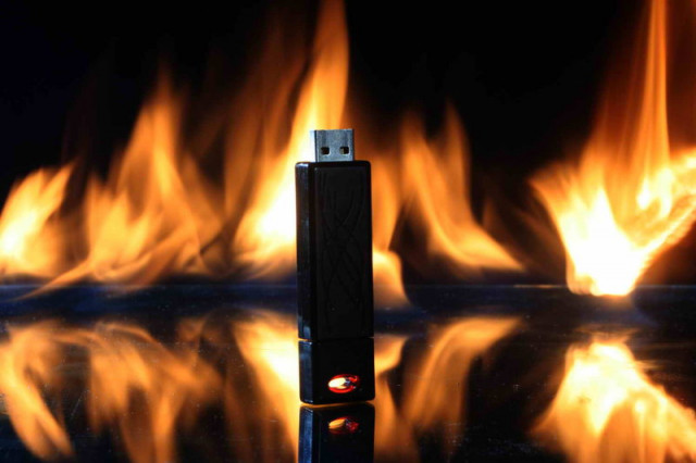 flame on
