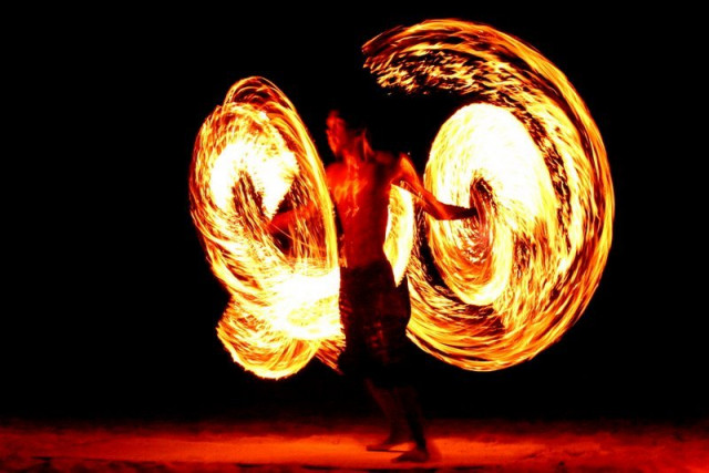 Double Spin Of Fire