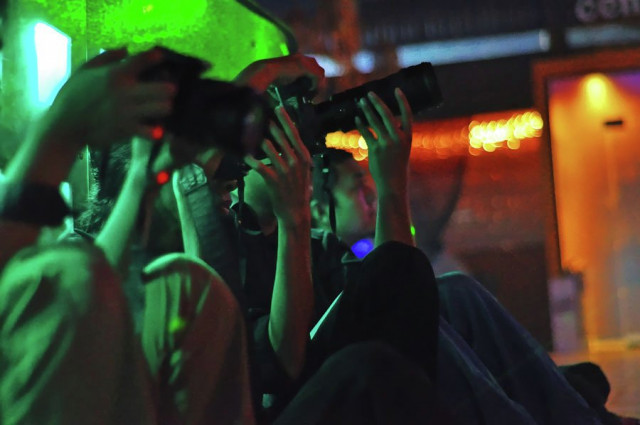 action in the dark