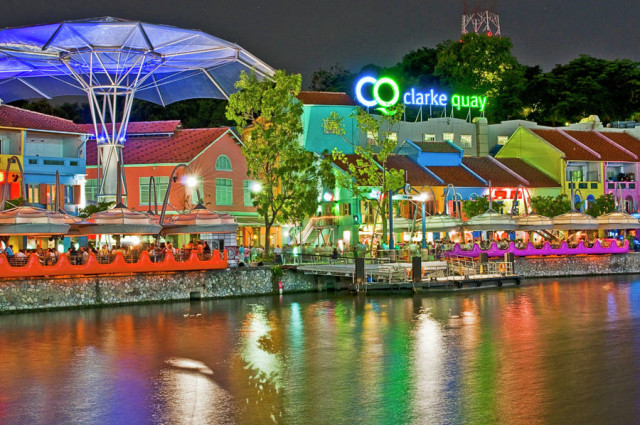 barbie color at clarke quay