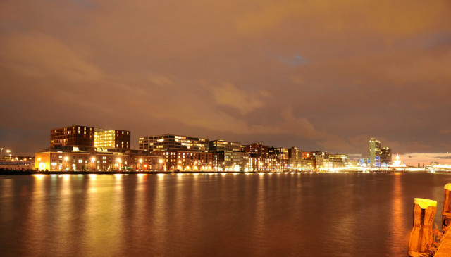 Last night I stayed up late