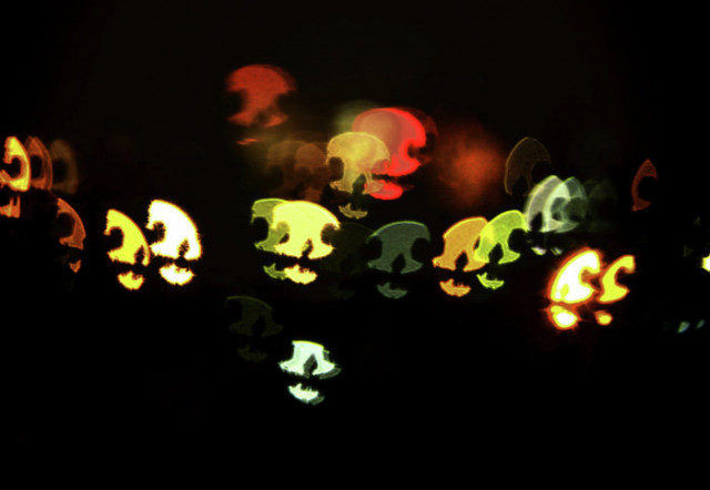 Bokeh Tengkorak