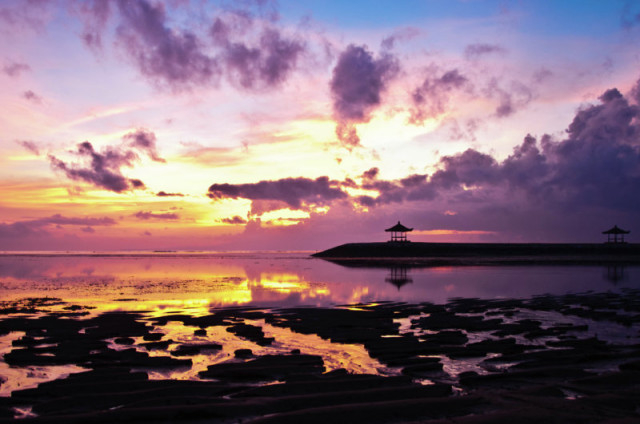 the sunrise