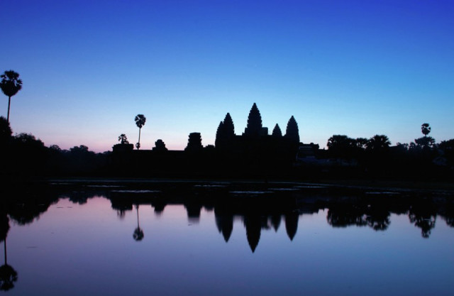 sunrise at Angkor Wat