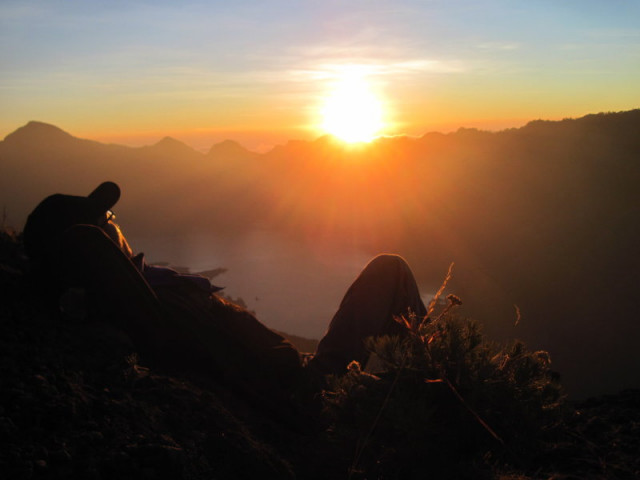 Indahnya senja